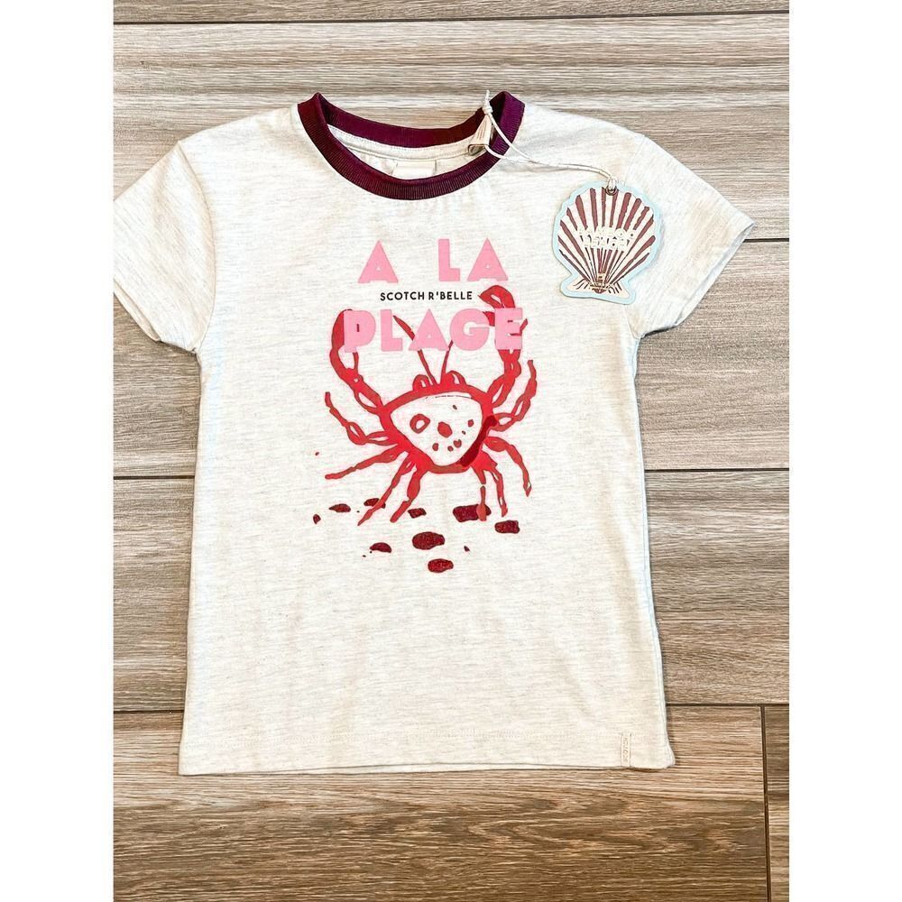 Scotch R'Belle A La Plage Tee - NWT! Size 4